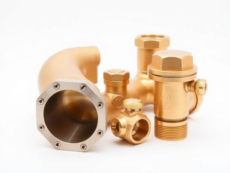 Drip pan elbow, vacuum breaker and air vent steam fittings