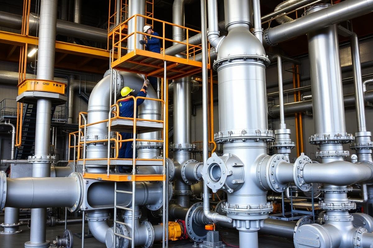 Empower Solutions technician conducting shutdown valve calibration on-site
